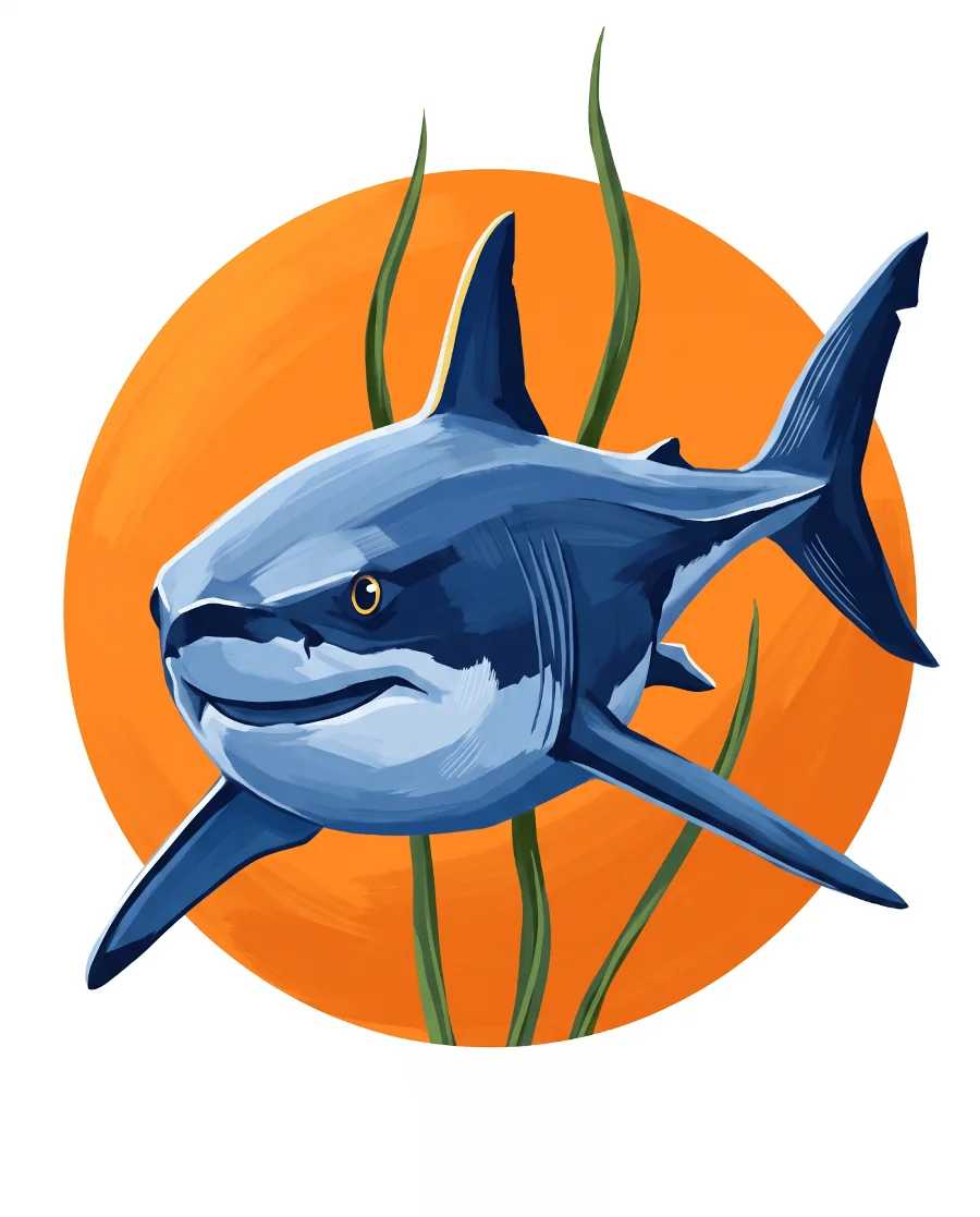 Great white shark color reference from Quiet Ocean