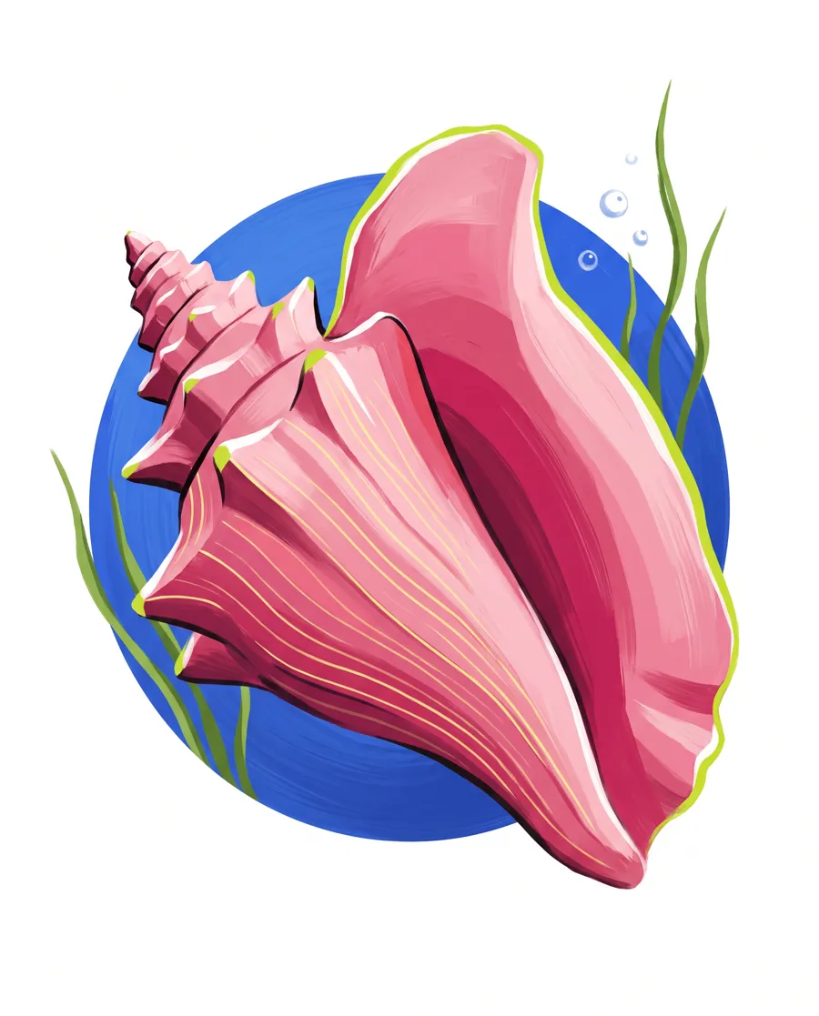 Conch color reference from Quiet Ocean
